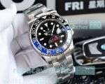 Copy Rolex GMT Master II Batman Blue Black Bezel Watch 40MM
